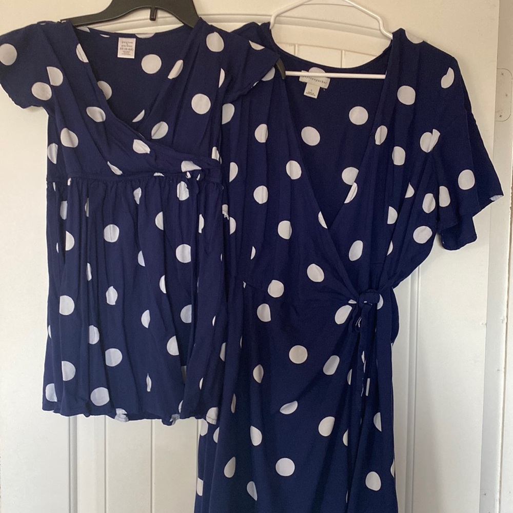 Mom and daughter dress